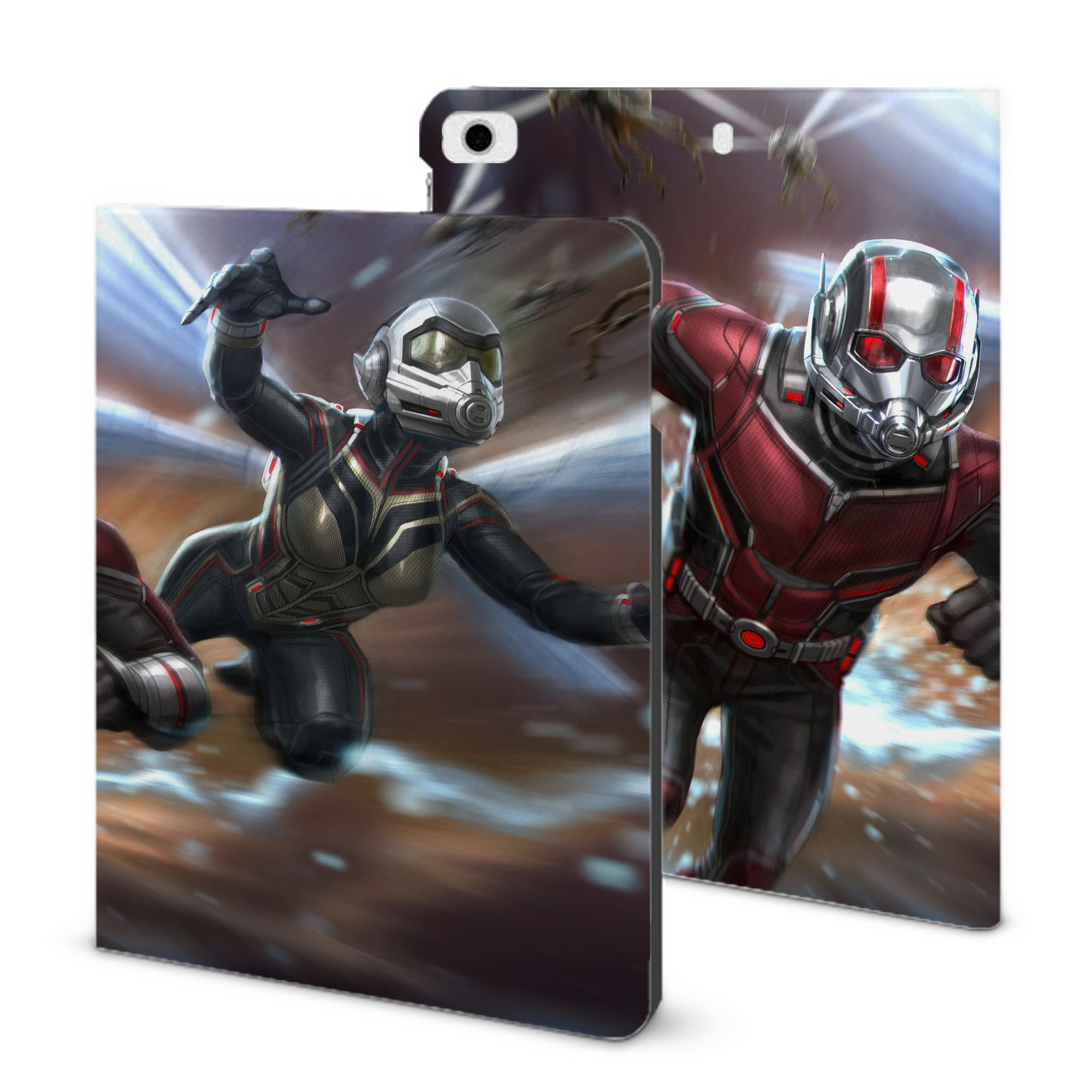 （画像用） アベンジャーズ The Avengers IPad ケース ブック型 PUレザー TPU 耐衝撃 軽量 薄型 ペン収納なし 全面保護 IPad 各モデル対応
